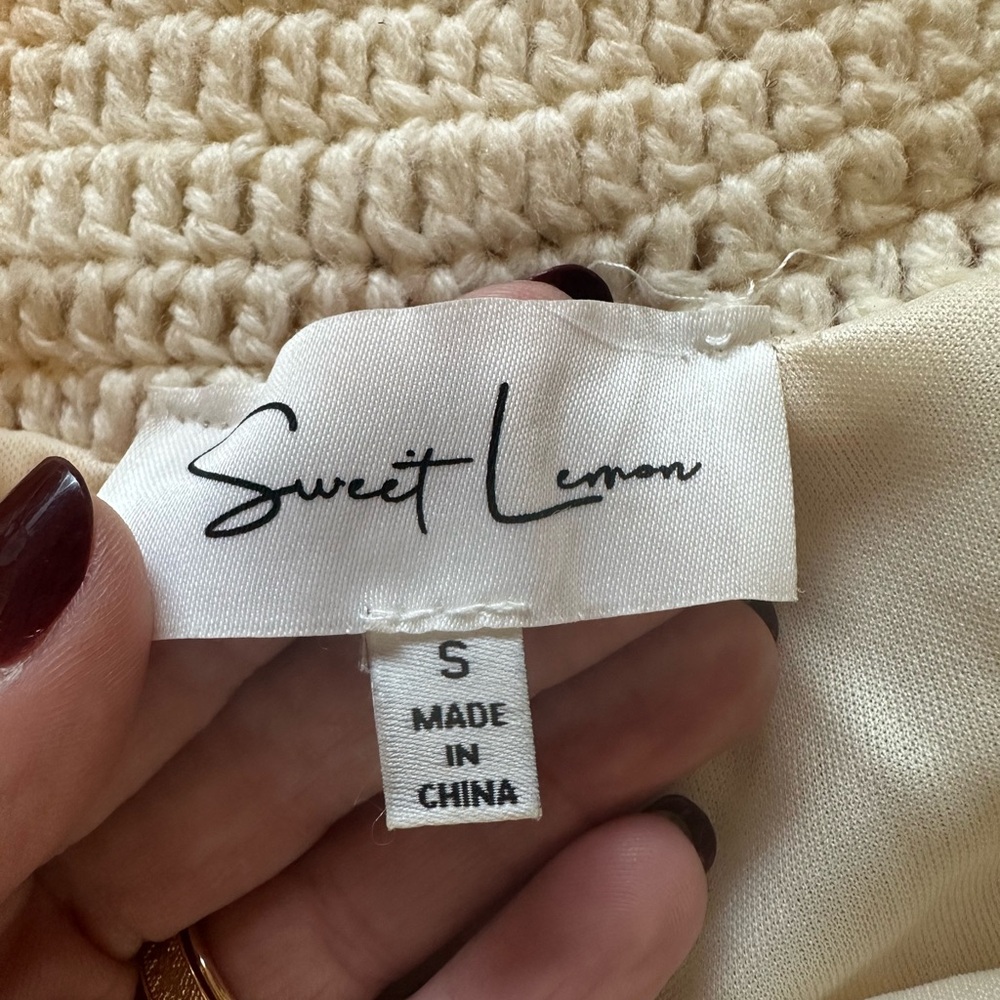 Colorful Crochet Two-Piece Set - Picture 3 of 5